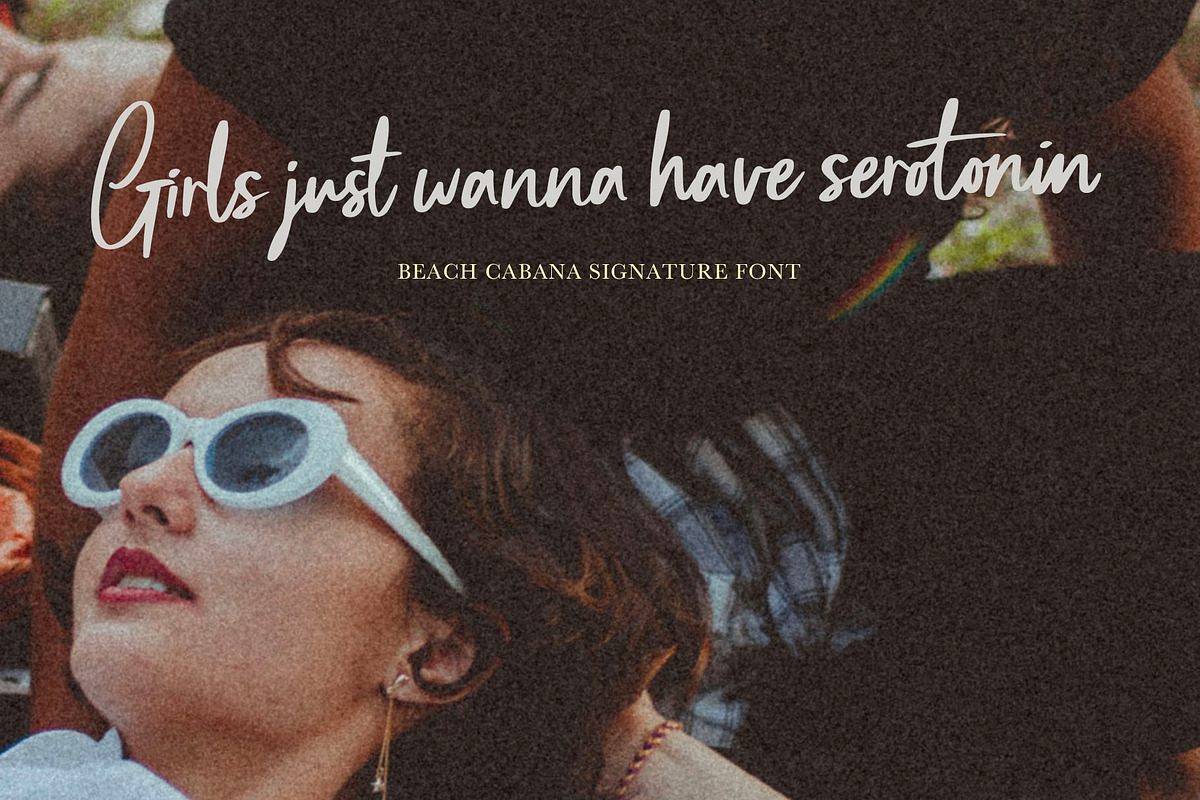 Beach Cabana Signature Font, a Font by ReveryWorks (Photo 18 of 21)