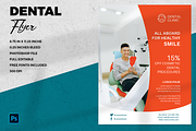 Dental Clinic Flyer Template - SK, a Flyer Template by UNIK Agency (Thumbnail 1 of 2)