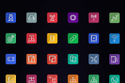 1500+ Flat Icons - Line Icons, an Outline Icon by FlatLineIcons (Thumbnail 4 of 21)