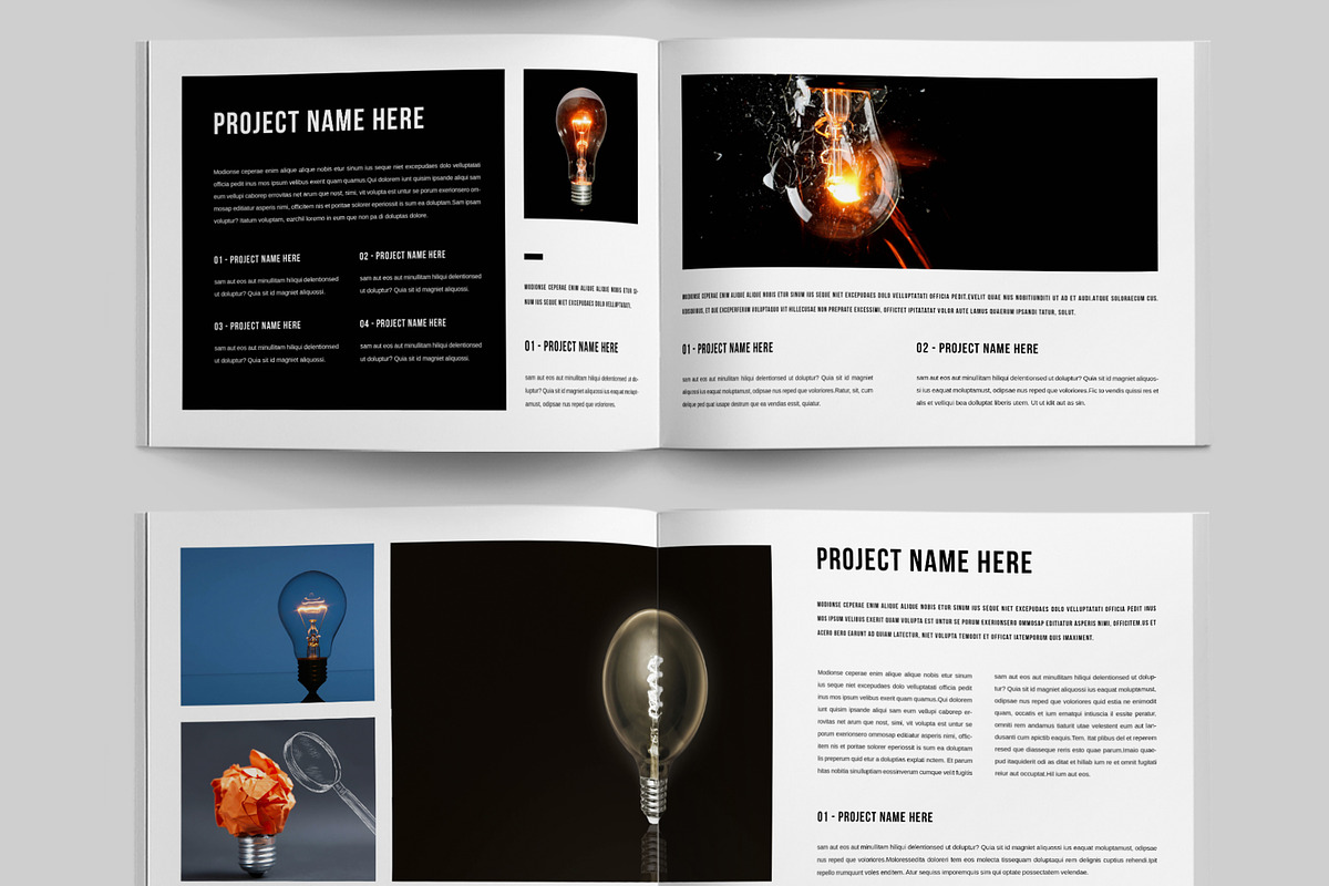 Lamp Magazine Template, a Magazine Template by ContestDesign (Photo 3 of 5)