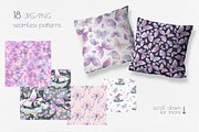 Butterflies watercolor clip art, an Object Graphic by NATASHA CHU (Thumbnail 6 of 7)