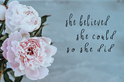 Willow Brook Handwritten Font, a Handwritten Font by Hudson Lark Studio (Thumbnail 2 of 3)