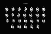Music Blacker - Gothic Font, a Blackletter Font by Iqsiart Studio (Thumbnail 6 of 11)