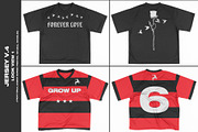 Jersey V.4 - Mockup, a Shirt Mockup by DaldSgh (Thumbnail 4 of 17)