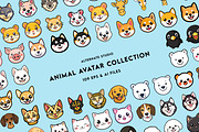 Animal Avatar Collection Vector Pack, an Object Graphic by Alternate Studio (Thumbnail 1 of 6)