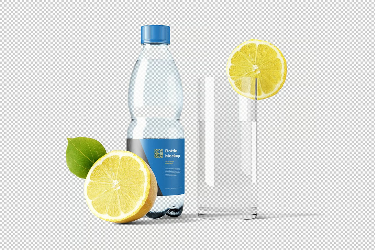 Plastic Water Bottle Mockup, a Product Mockup by zpackcreative (Photo 3 of 4)