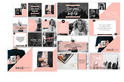 GirlBoss Pink Social Media Templates, a Social Media Template by Candor Creative (Thumbnail 4 of 4)