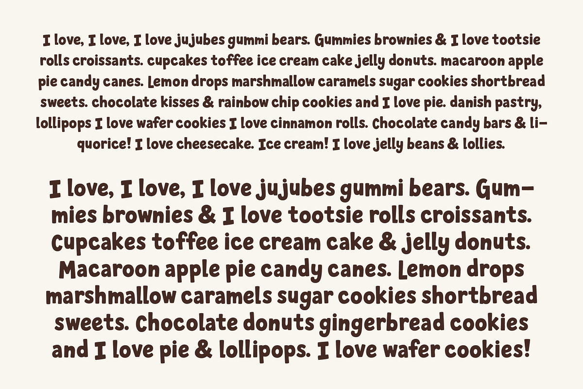 Wonky Halloween Font, a Font by Miss Tiina (Photo 5 of 5)