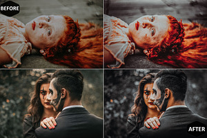 12 Day Of The Dead Photoshop Actions