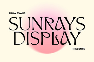 Sunrays Display