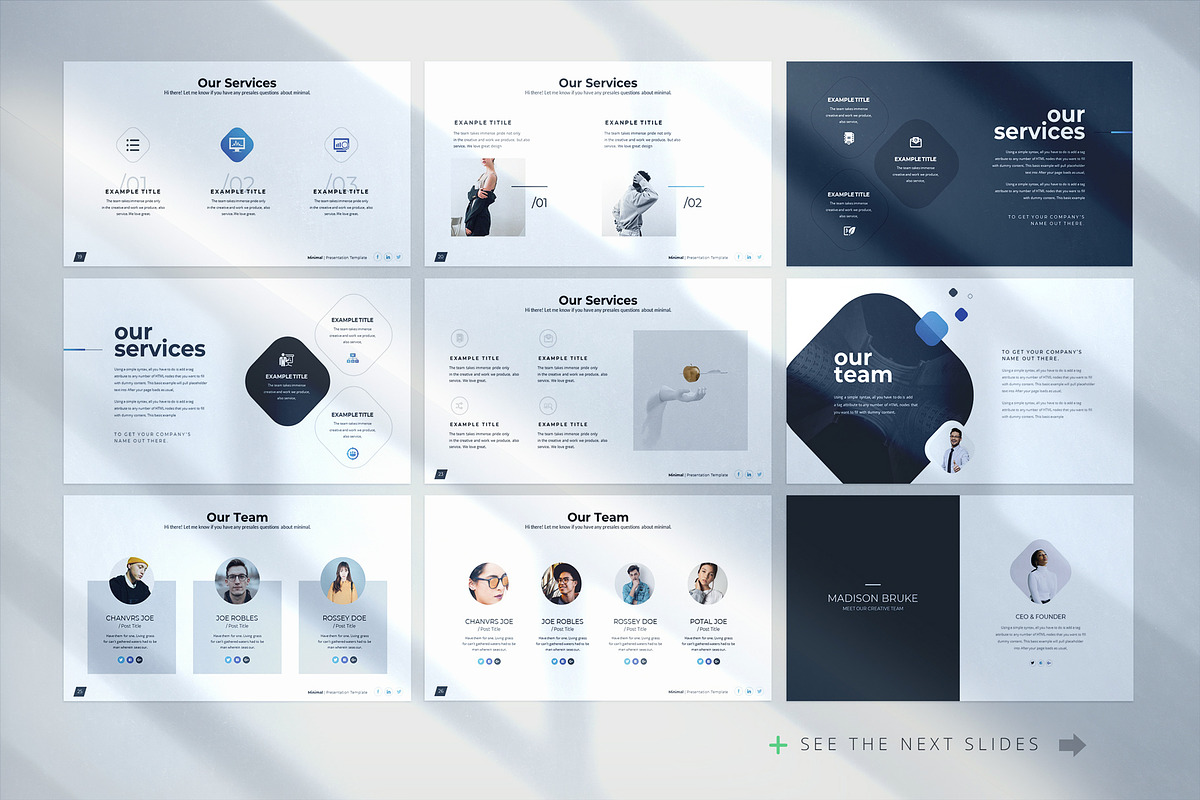 Minimal Keynote Template, a Presentation Template by WhiteGraphic (Photo 4 of 9)