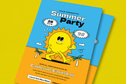Summer Party Event Flyer, a Flyer Template by Guuver (Thumbnail 2 of 3)