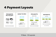 Scan to Pay Sign Package for Canva, a Flyer Template by Dandymark (Thumbnail 6 of 8)