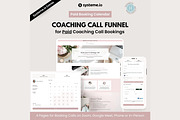 Systeme.io Blush Branding Paid Call, a Landing Page Template by Hayley's Digital Hub (Thumbnail 1 of 10)