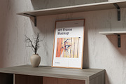 Interior Art Frame Mockup, an Advertising Mockup by My Code Std (Thumbnail 5 of 6)