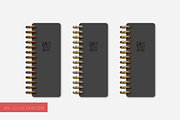 Textured Gold Digital Binder Rings, an Object Graphic by 3PointsCreative (Thumbnail 5 of 7)