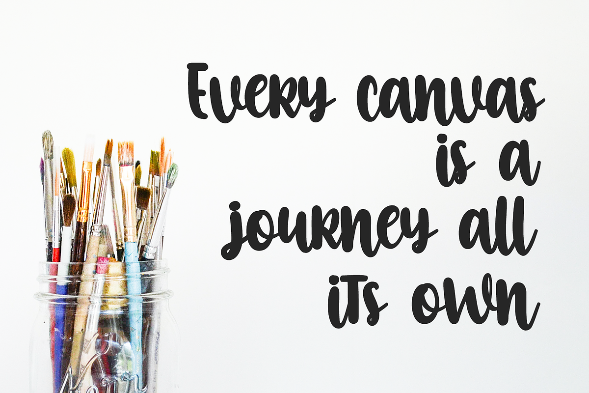 Usefully | Crafts Font, a Script Font by BearyType Studio (Photo 4 of 6)