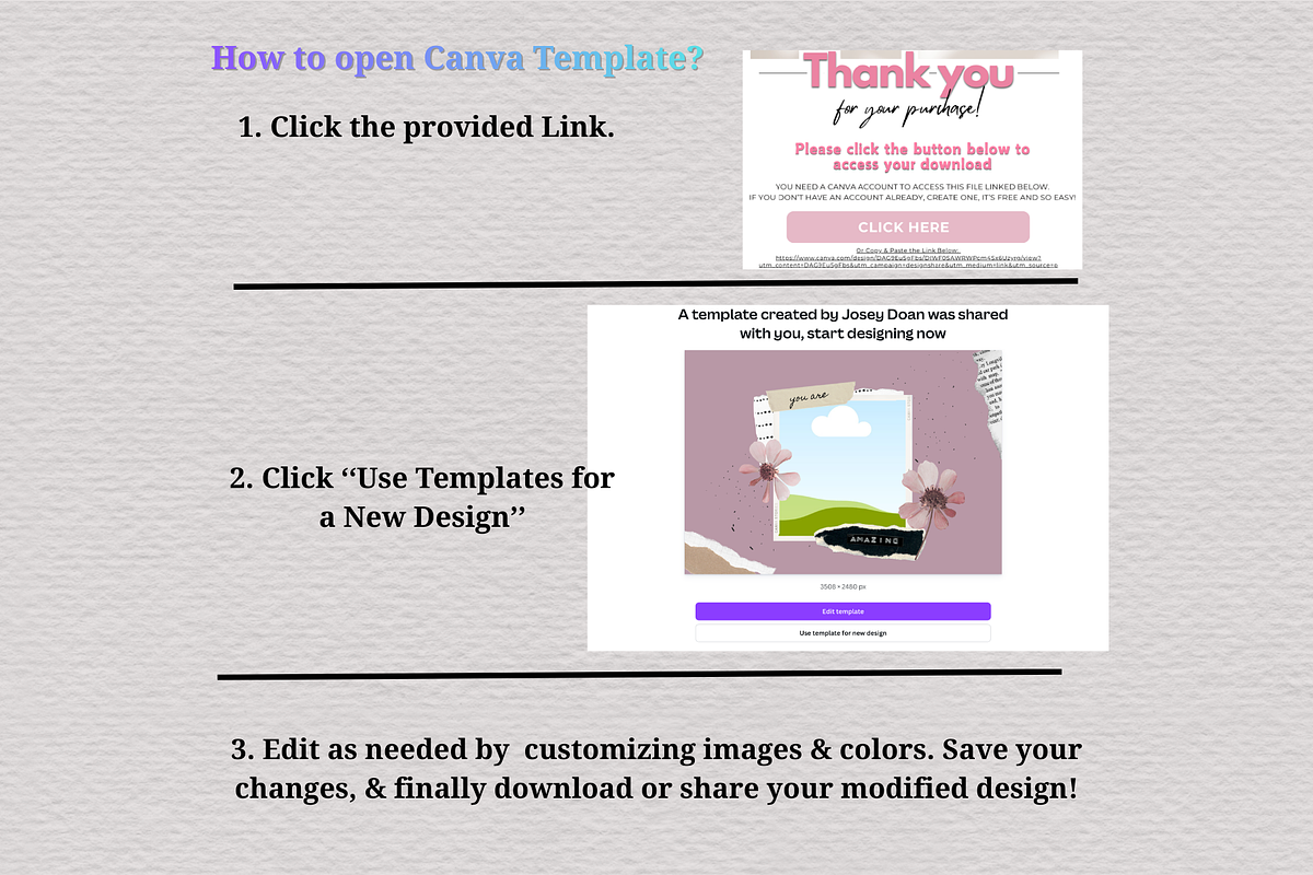 Scrapbook Canva Template, a Social Media Template by Wicked Creative (Photo 17 of 21)