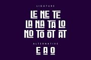 Gonad Qulanter, a Sans Serif Font by QR Design Studio (Thumbnail 8 of 9)