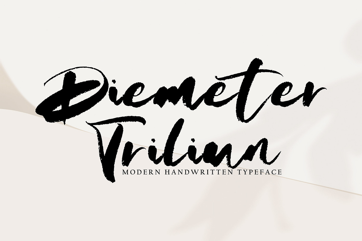 Fithriya Tsabita, a Handwritten Font by HaKi Studio (Photo 3 of 5)