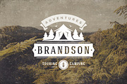 50 Outdoor logos and badges, a Branding & Logo Template by Vasya Kobelev (Thumbnail 10 of 19)