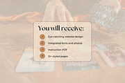 Website Template Tarot GLORIUS, a Squarespace Template by JulsIst (Thumbnail 6 of 12)