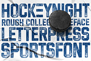 Hockeynight Sans Rough, a Sans Serif Font by XTOPH - Fonts (Thumbnail 5 of 7)