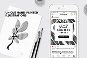 Noir Beauty - Social Pack, a Social Media Template by The Wedding Shop (Thumbnail 6 of 7)