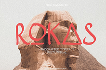 Rokas | Handcrafted Typeface