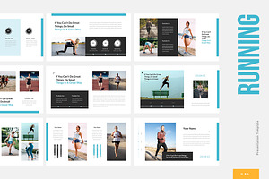 Running - Sport Google Slide