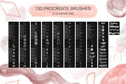 Watercolor Procreate Stamp Brushes, a Brush Add-On by NinaFedorova (Thumbnail 4 of 9)