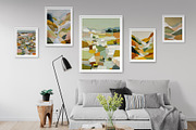 Abstract Landscape Illustration, a Decorative Illustration by Housui Patterns (Thumbnail 6 of 12)