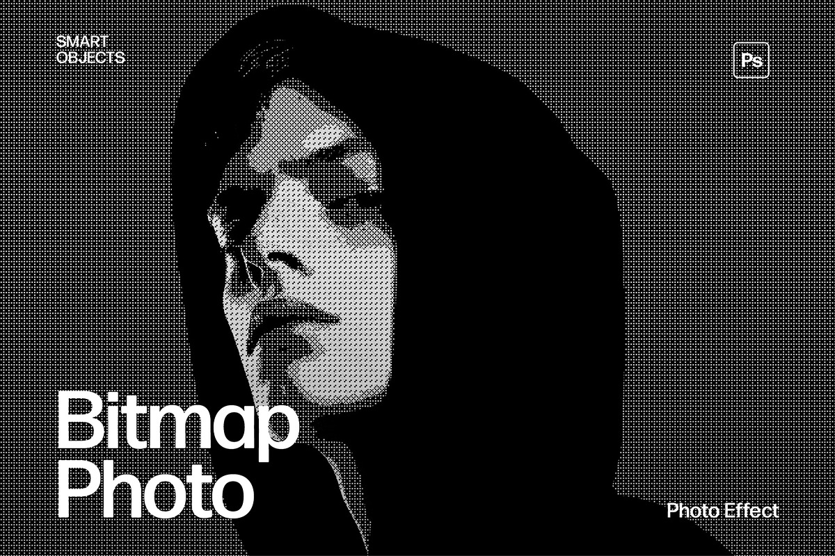 Halftone Bitmap Photo Effect, a Layer Style Add-On by DesignerCandies (Photo 7 of 7)