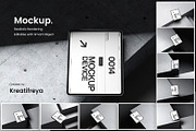 Isometric Tablet Mockup Scene, an iPad Mockup by kreatifreya (Thumbnail 1 of 11)