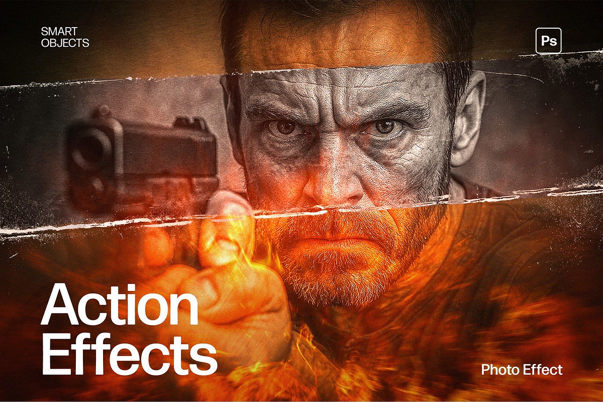 Action Photo Effect Template, a Layer Style Add-On by DesignerCandies (Photo 7 of 7)