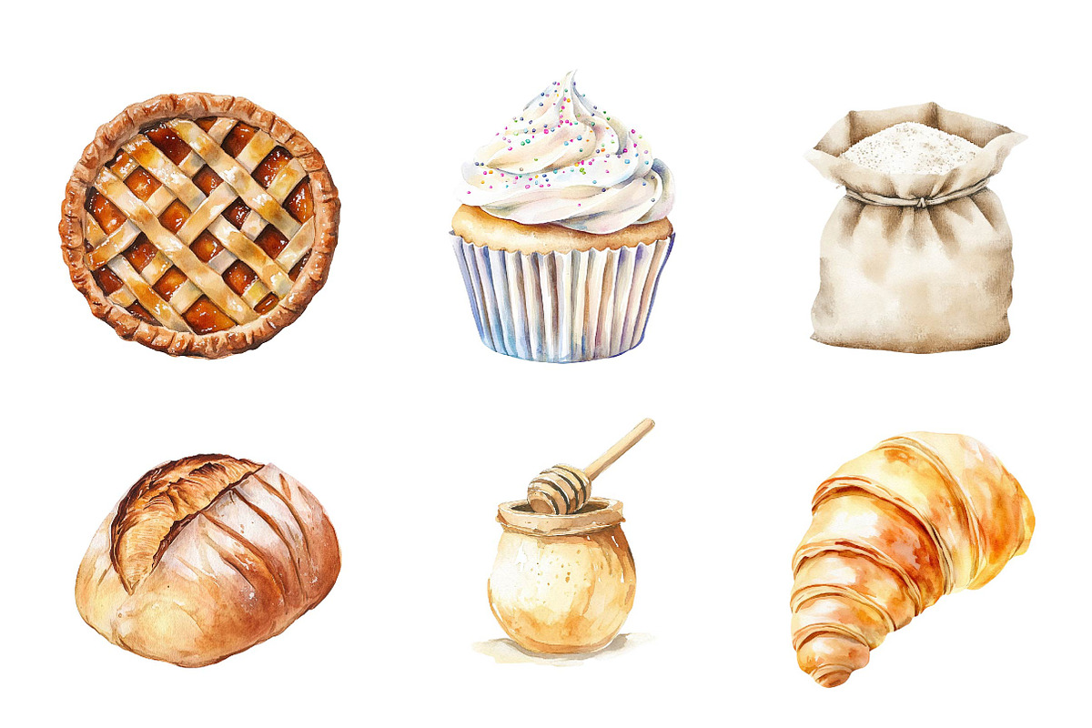 Neutral Baking Sublimation Clipart, an Illustration by CreationArt (Photo 2 of 5)