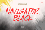Nafigator Black, a Handwritten Font by Gatype (Thumbnail 1 of 15)