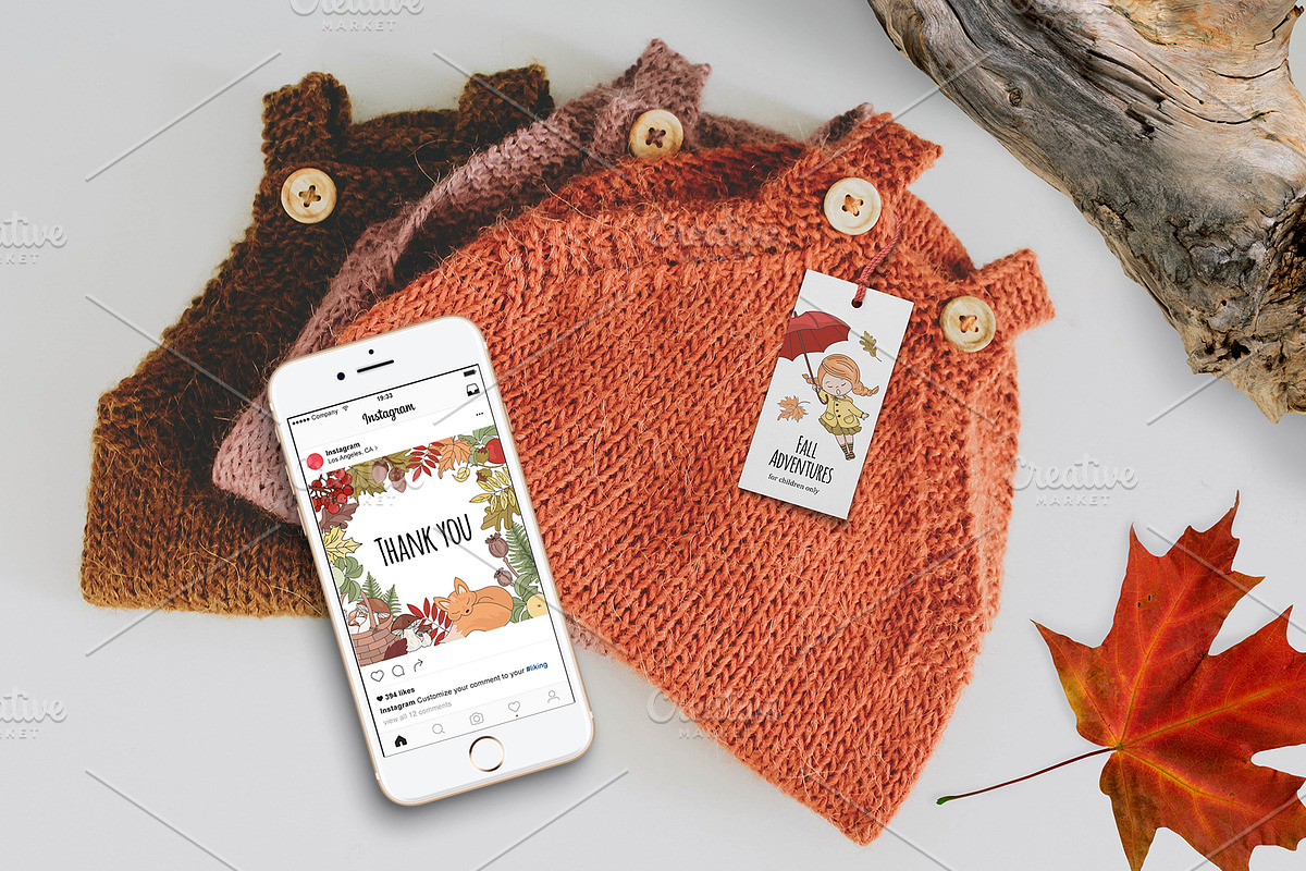 FALL ADVENTURES, an Animal Illustration by FARAWAYKINGDOM (Photo 11 of 11)