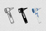 Otoscope Medical Vector Icons, an Object Graphic by Artonix (Thumbnail 3 of 3)