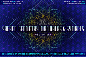 SACRED GEOMETRY MANDALAS & SYMBOLS