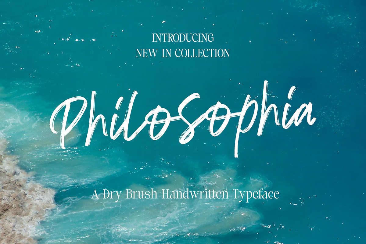 Philosophia Brush, a Handwritten Font by Godbless Studio (Photo 1 of 13)