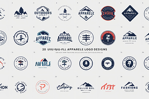 25 Apparel Logo Designs