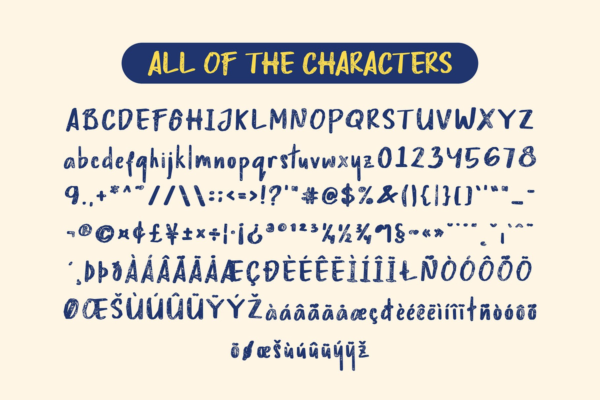 CS Railway Stamp, a Handwritten Font by Craft Supply Co. (Photo 8 of 8)