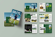 Golfys Sport Magazine Template, a Magazine Template by UICreative (Thumbnail 1 of 5)
