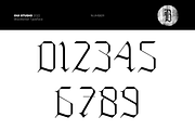 Intro Offer 50% Black Sun, a Blackletter Font by Oui Studio (Thumbnail 7 of 10)