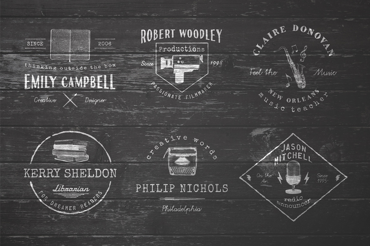 Vintage Professions Logos, a Branding & Logo Template by DesigNoa (Photo 5 of 5)