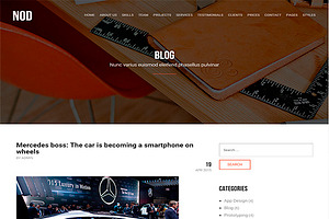 NOD - Business Landing Page HTML