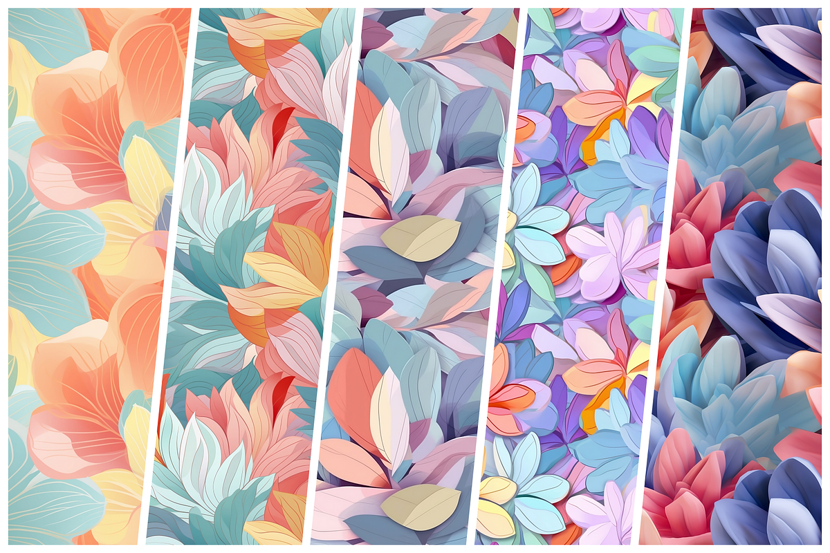 Petal Power Seamless Pattern, a Pattern Graphic by STUDIO CHOTI (Photo 2 of 5)