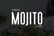 Mojito - Semi Condensed Sans, a Sans Serif Font by Surplus Type Co