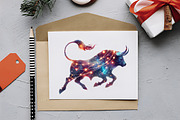 Celestial Taurus Season Art Pack, an Illustration by RobertsArt (Thumbnail 3 of 7)